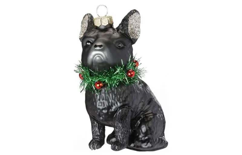 Französische Bulldogge Christbaumschmuck