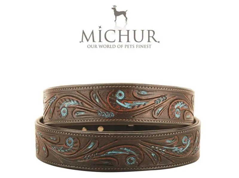 MICHUR Luis Hundehalsband Leder