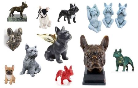 Französische Bulldogge Figuren Vorschaubild